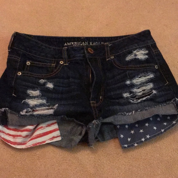 USA American Eagle Jean Shorts - Picture 1 of 2